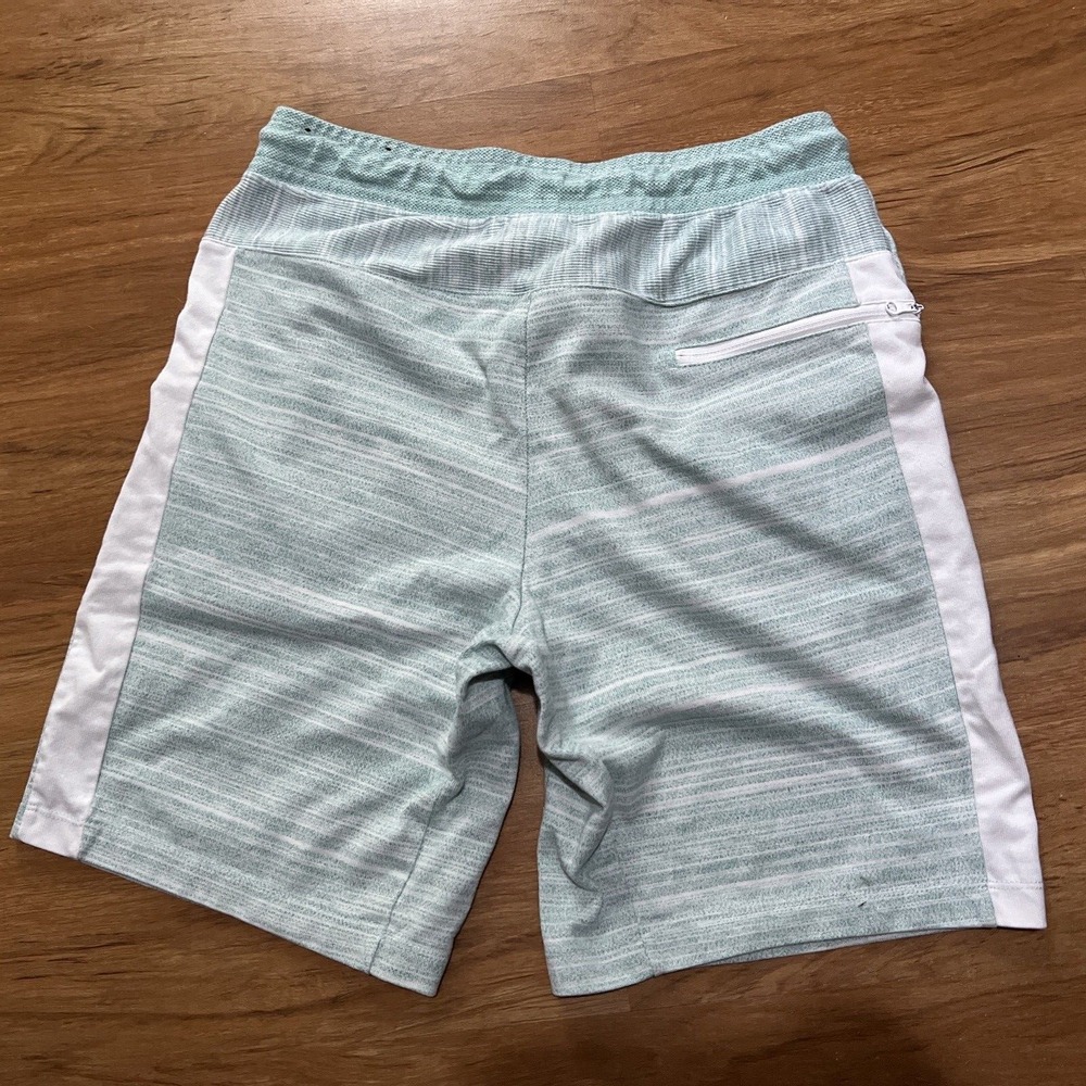 Nike NSW AV15 Shorts Knit Mint Green Men's Size S 885925-103 Nice - Picture 2 of 5